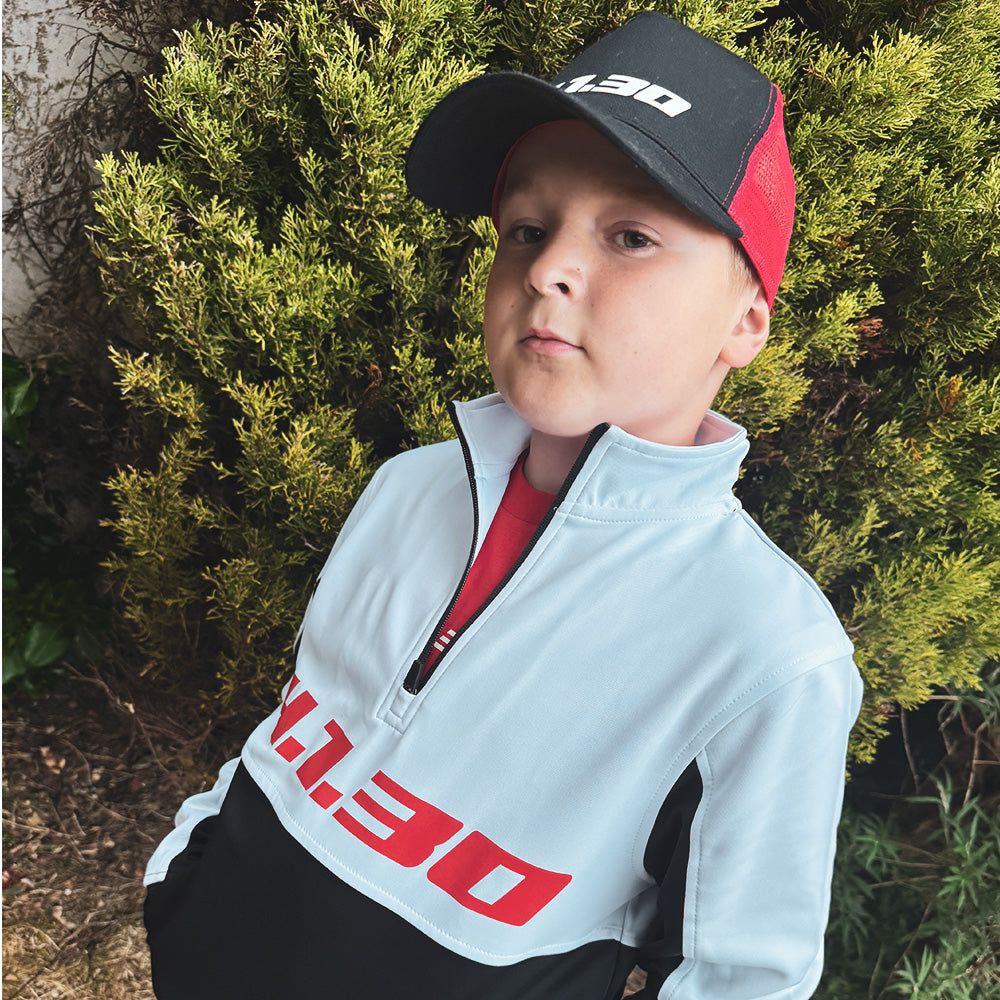 4130 Reflective Logo Track Top