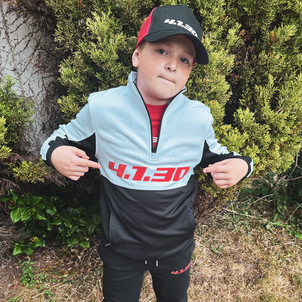 4130 Reflective Logo Track Top