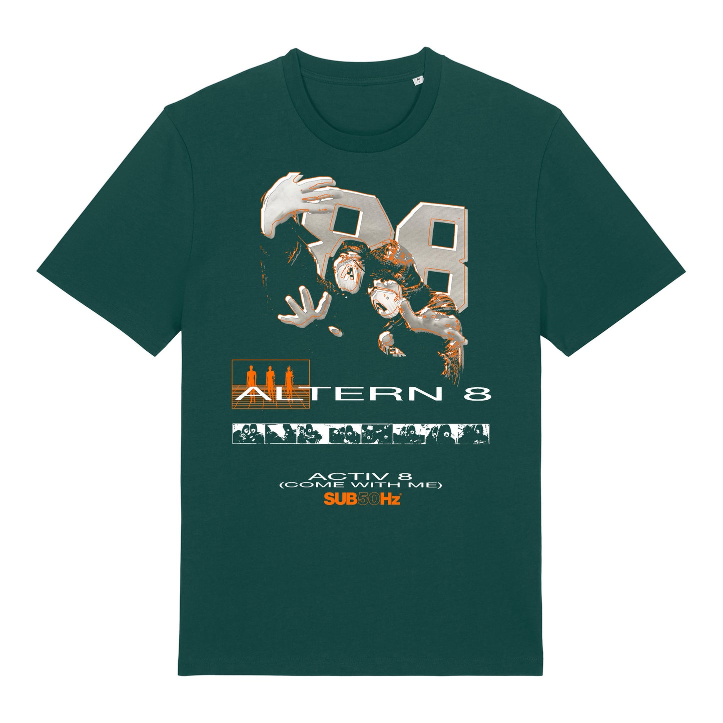 SUB50Hz x Altern 8 Activ 8 Green T-Shirt