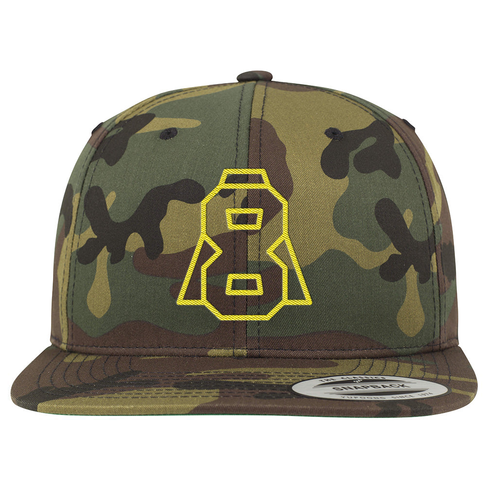 Altern 8 Bold Logo Camo Snapback