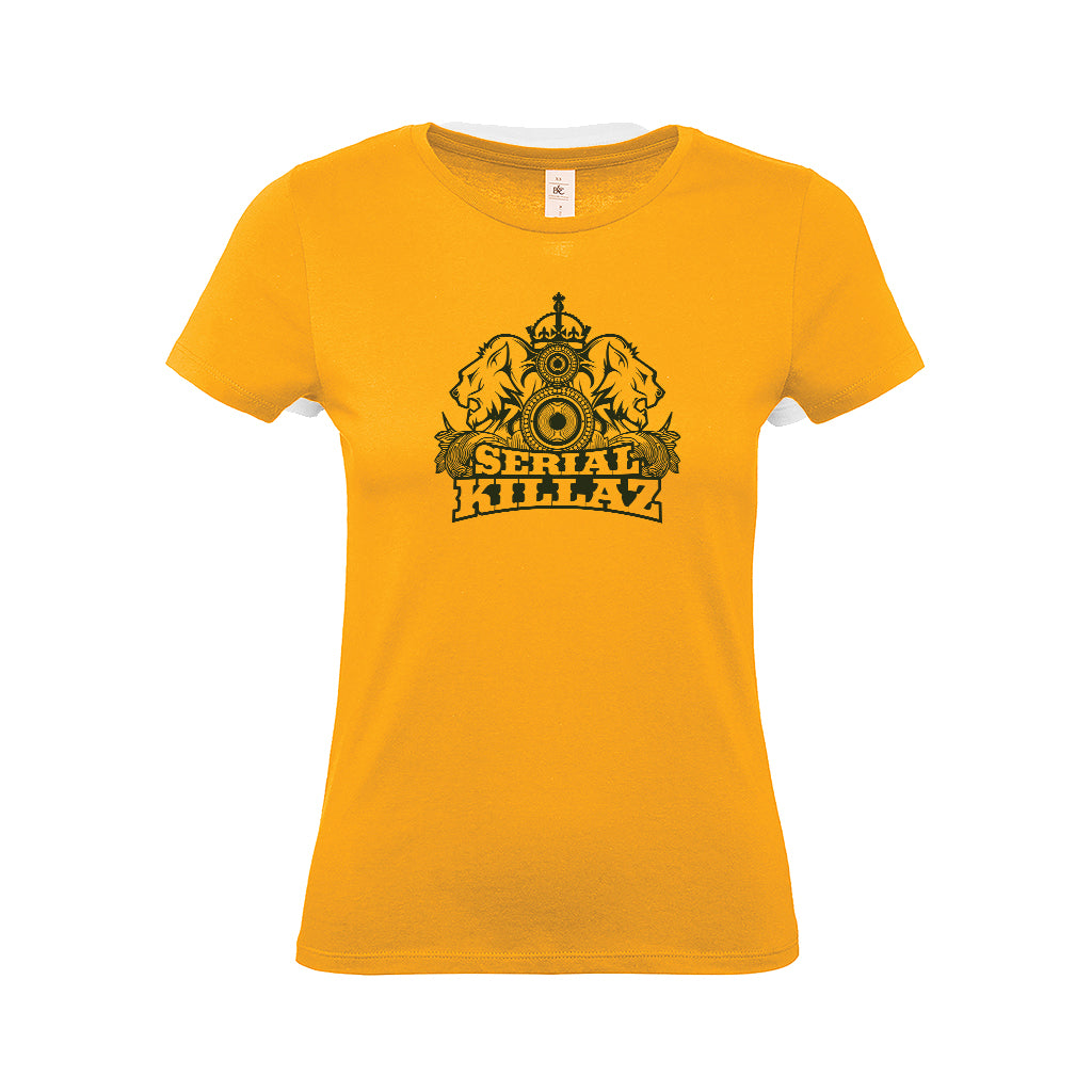 Serial Killaz Lions Logo Women's Short Sleeve T-Shirt-Dancefloor Emporium