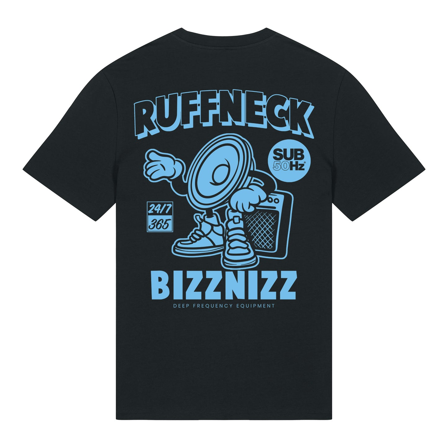 SUB50Hz Ruffneck Bizznizz Back Print T-Shirt