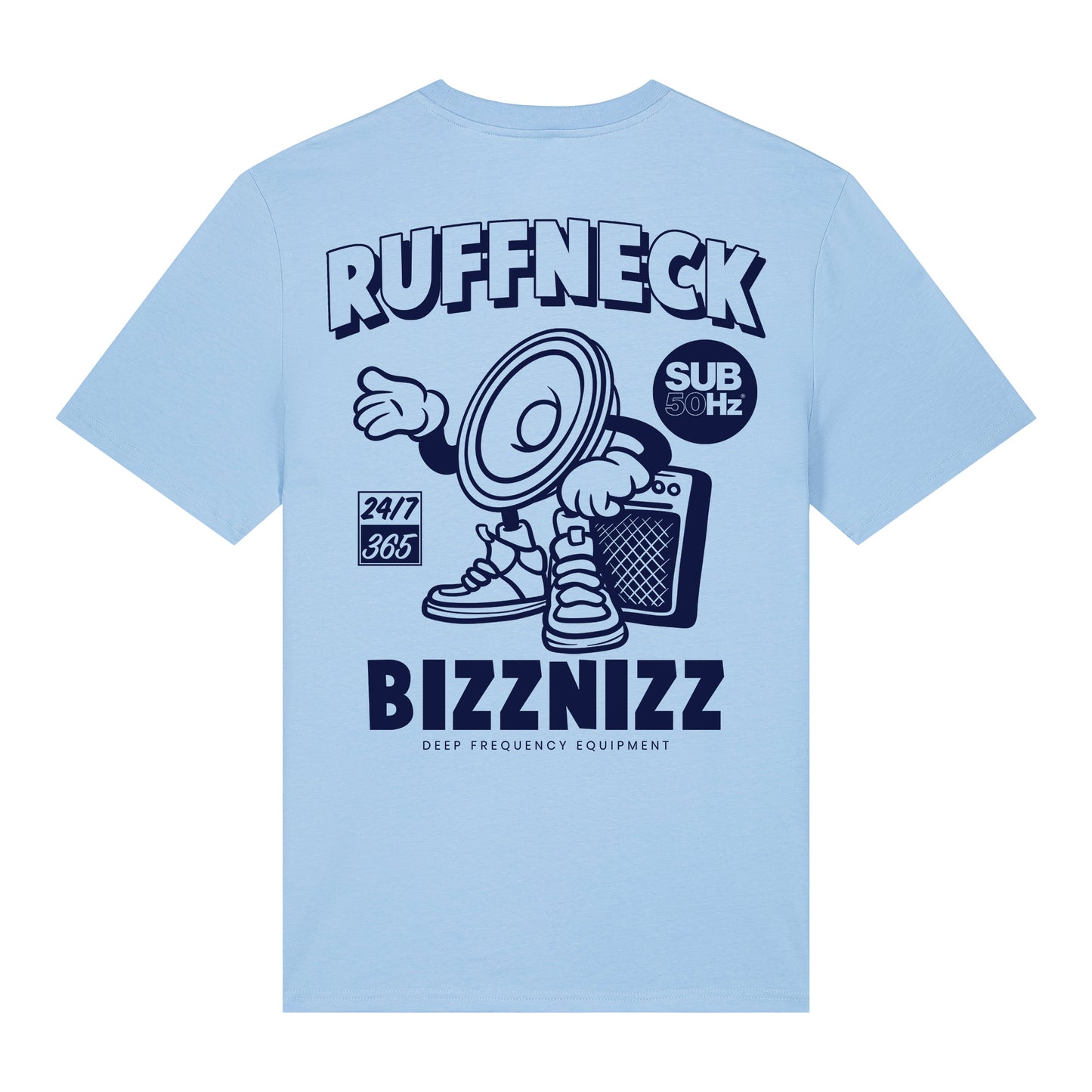 SUB50Hz Ruffneck Bizznizz Back Print T-Shirt