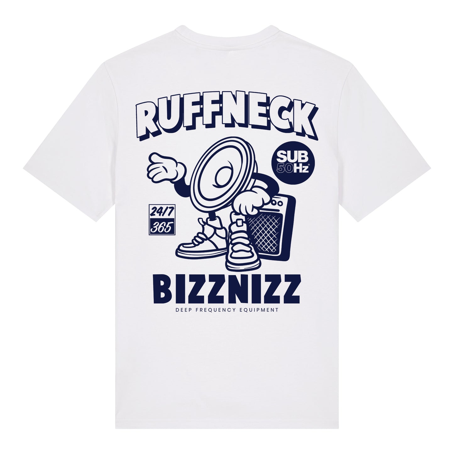 SUB50Hz Ruffneck Bizznizz Back Print T-Shirt