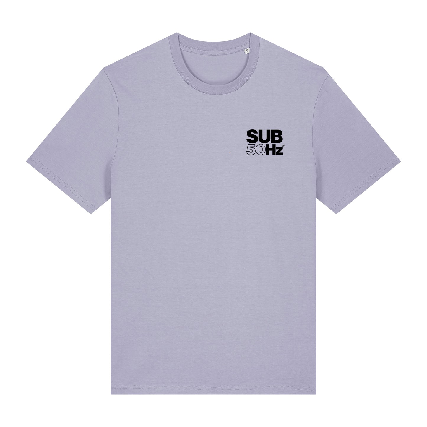 SUB50Hz Wheel Up Back Print Black T-Shirt