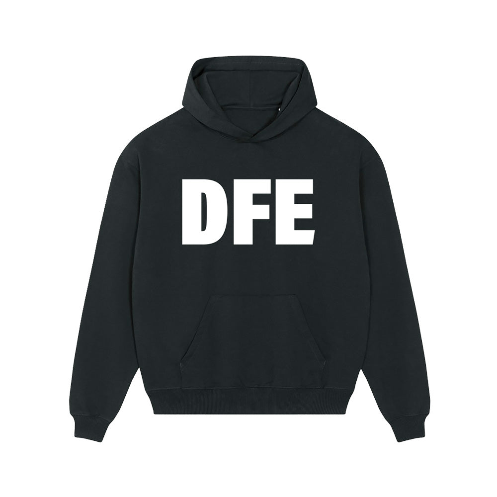 DFE Core Black Hoodie-Dancefloor Emporium