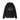 Black Printed Sweater Front