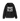 Black Printed Sweater Back