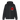 Black Printed Hoody Front