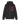 Black Printed Hoody Front