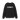 Black Printed Sweater Front