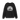 Black Printed Sweater Front