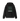 Black Printed Sweater Front