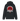 Black Printed Hoody Back