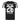 Jet Black/Arctic White Printed T-shirt Back