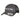 4130 Reflective Logo Black Grey Trucker Cap