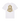White Printed T-shirt Back