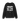 Black Printed Sweater Front