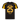Jet Black/Gold Printed T-shirt Back