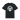 Black Printed T-shirt Front