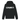 Black Printed Hoody Front
