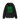 Black Printed Sweater Back