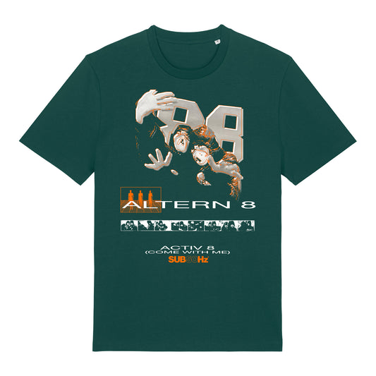 SUB50Hz x Altern 8 Activ 8 Green T-Shirt