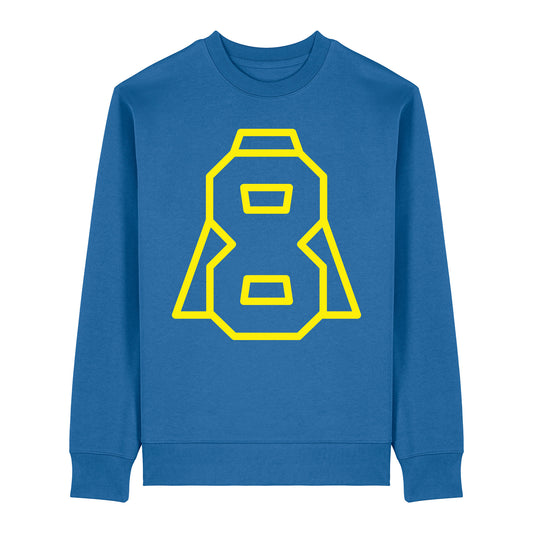 Altern 8 Bold Logo Blue Sweatshirt