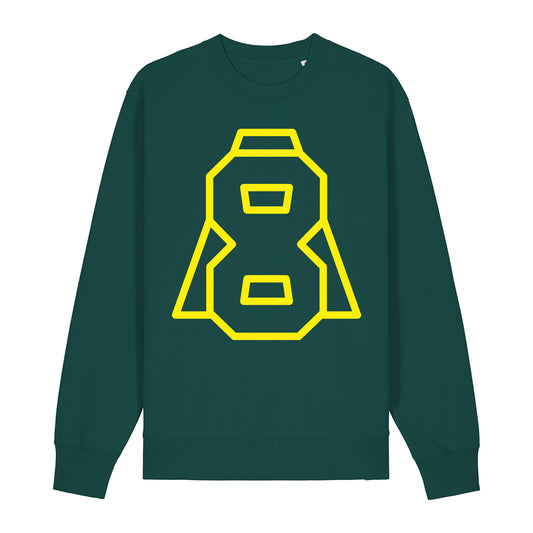 Altern 8 Bold Logo Green Sweatshirt