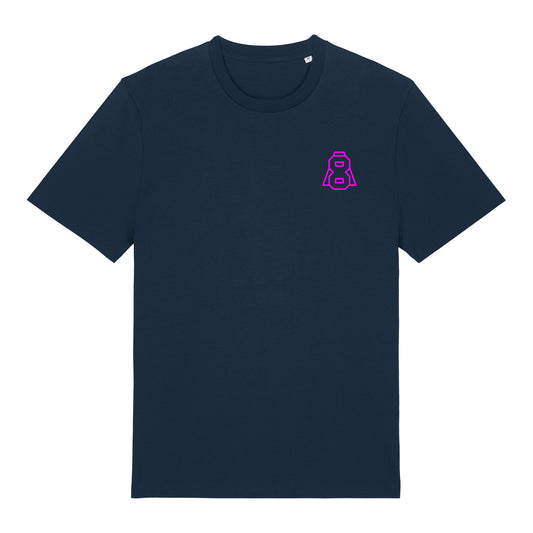 Altern 8 Bold Logo Navy T-Shirt
