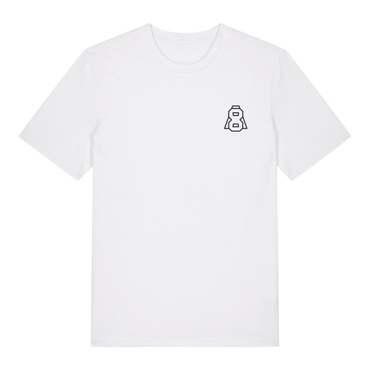 Altern 8 Bold Logo White T-Shirt