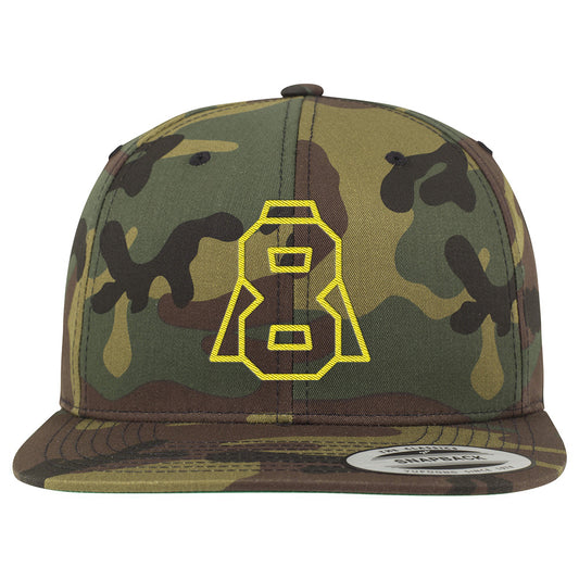 Altern 8 Bold Logo Camo Snapback