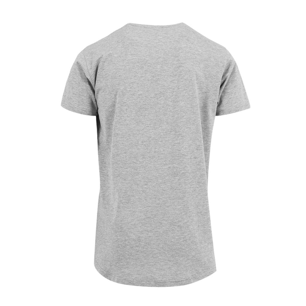 Balearic Breaks Logo Men's Shaped Long T-Shirt-Dancefloor Emporium