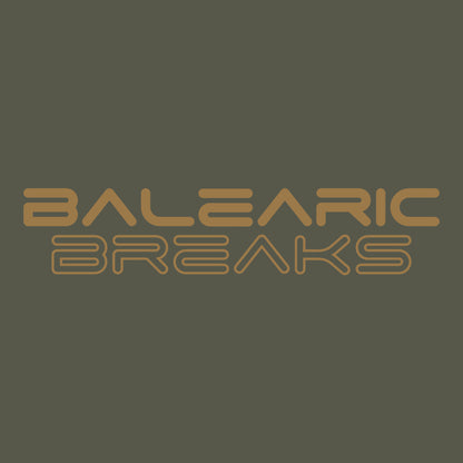 Balearic Breaks Logo Men's Shaped Long T-Shirt-Dancefloor Emporium