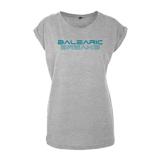 Balearic Breaks Logo Front And Back Print Women's Casual T-Shirt-Dancefloor Emporium