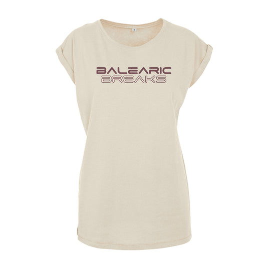 Balearic Breaks Logo Front And Back Print Women's Casual T-Shirt-Dancefloor Emporium