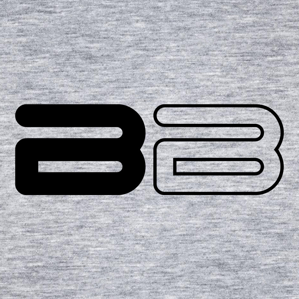 Balearic Breaks BB Logo Front And Back Print Unisex Cruiser Iconic Hoodie-Dancefloor Emporium