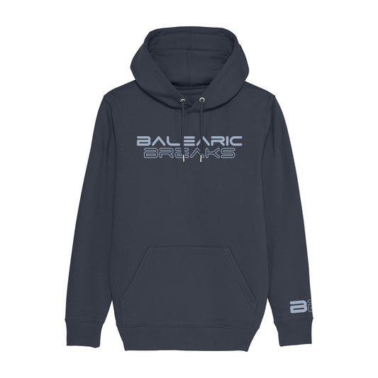 Balearic Breaks Sleeve Print Unisex Cruiser Iconic Hoodie-Dancefloor Emporium