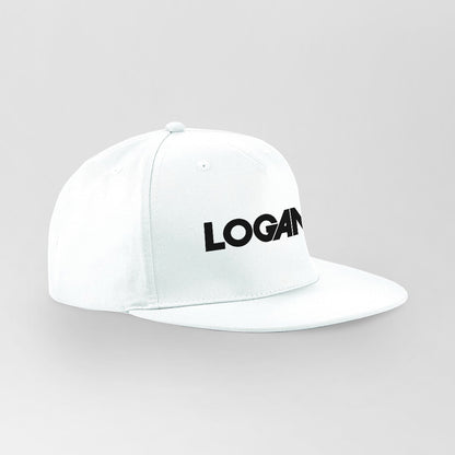 Logan D Black Logo Snapback Rapper Cap-Dancefloor Emporium