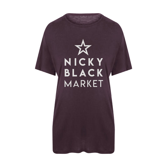 Nicky Blackmarket Men's Eco Tee-Dancefloor Emporium