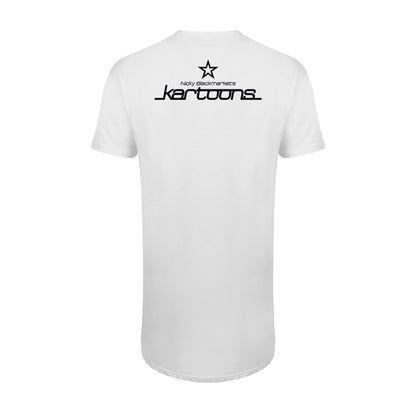 Nicky Blackmarket's Kartoons Men's Longline T-Shirt-Dancefloor Emporium