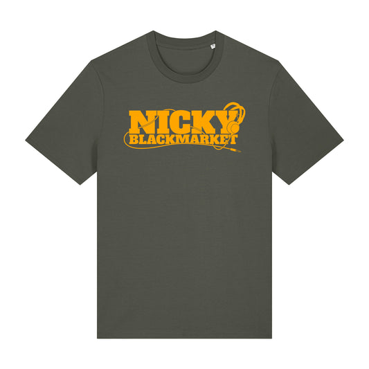 Nicky Blackmarket Core Khaki T-Shirt-Dancefloor Emporium