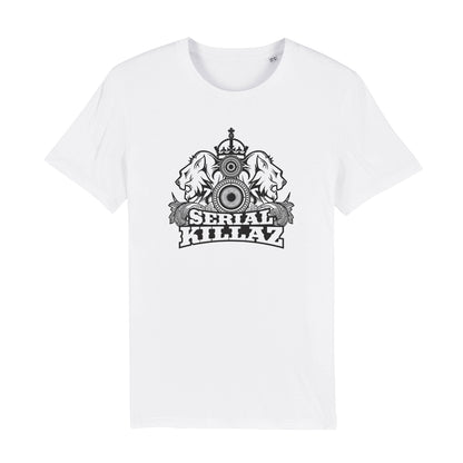 Serial Killaz Lions Logo Unisex Organic T-Shirt-Dancefloor Emporium