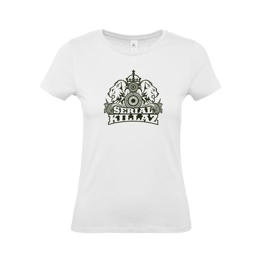 Serial Killaz Lions Logo Women's Short Sleeve T-Shirt-Dancefloor Emporium