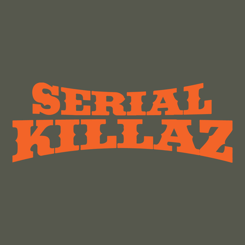 Serial Killerz Logo And Bullets Unisex Cruiser Iconic Hoodie-Dancefloor Emporium