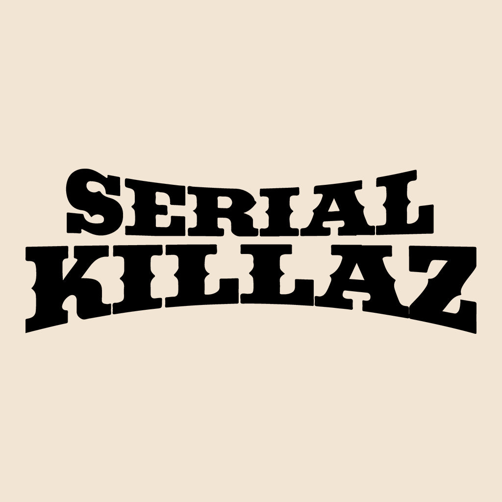 Serial Killerz Logo And Bullets Unisex Cruiser Iconic Hoodie-Dancefloor Emporium