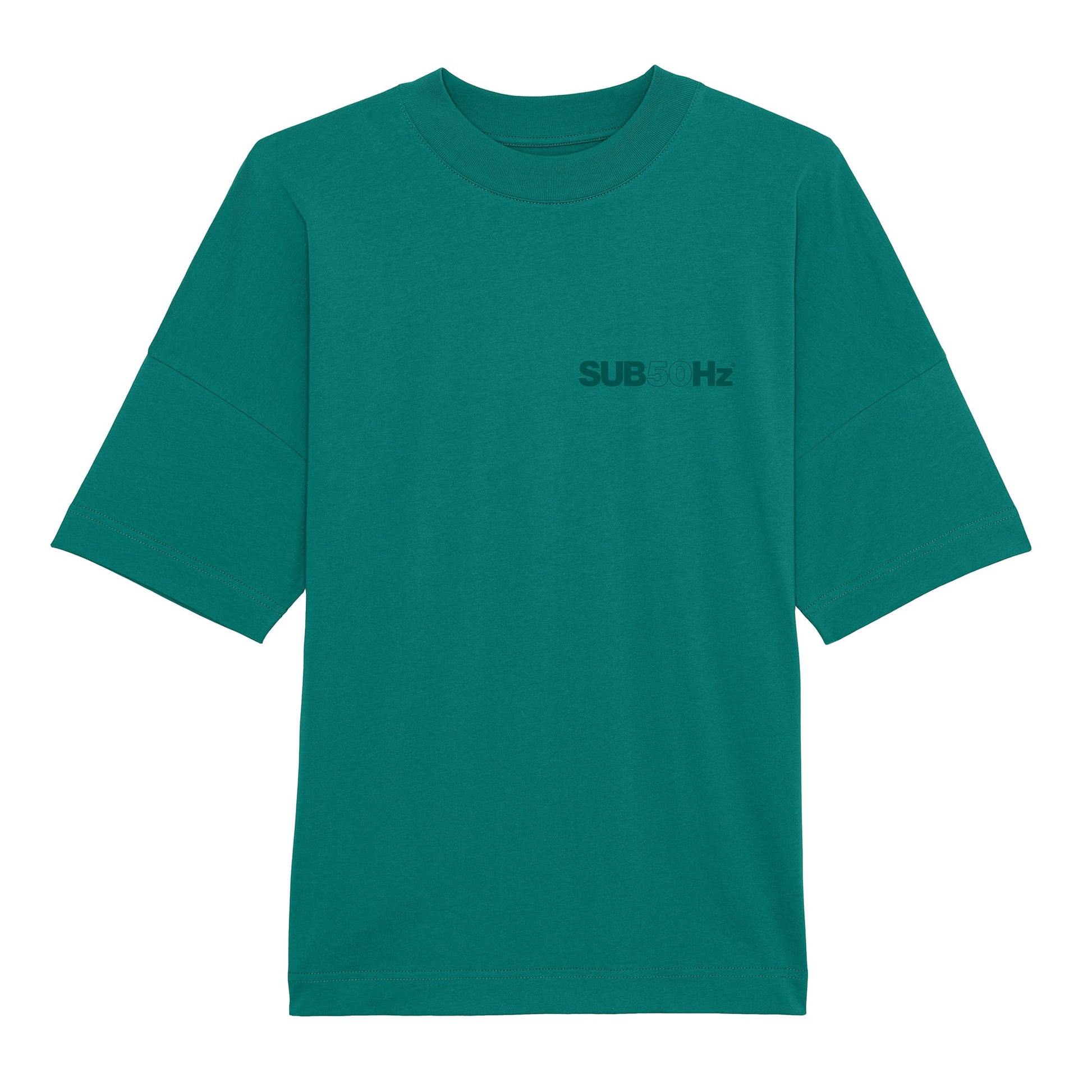 SUB50Hz Oversized Core Green T-Shirt-Dancefloor Emporium