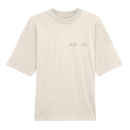 SUB50Hz Oversized Core Off White T-Shirt-Dancefloor Emporium