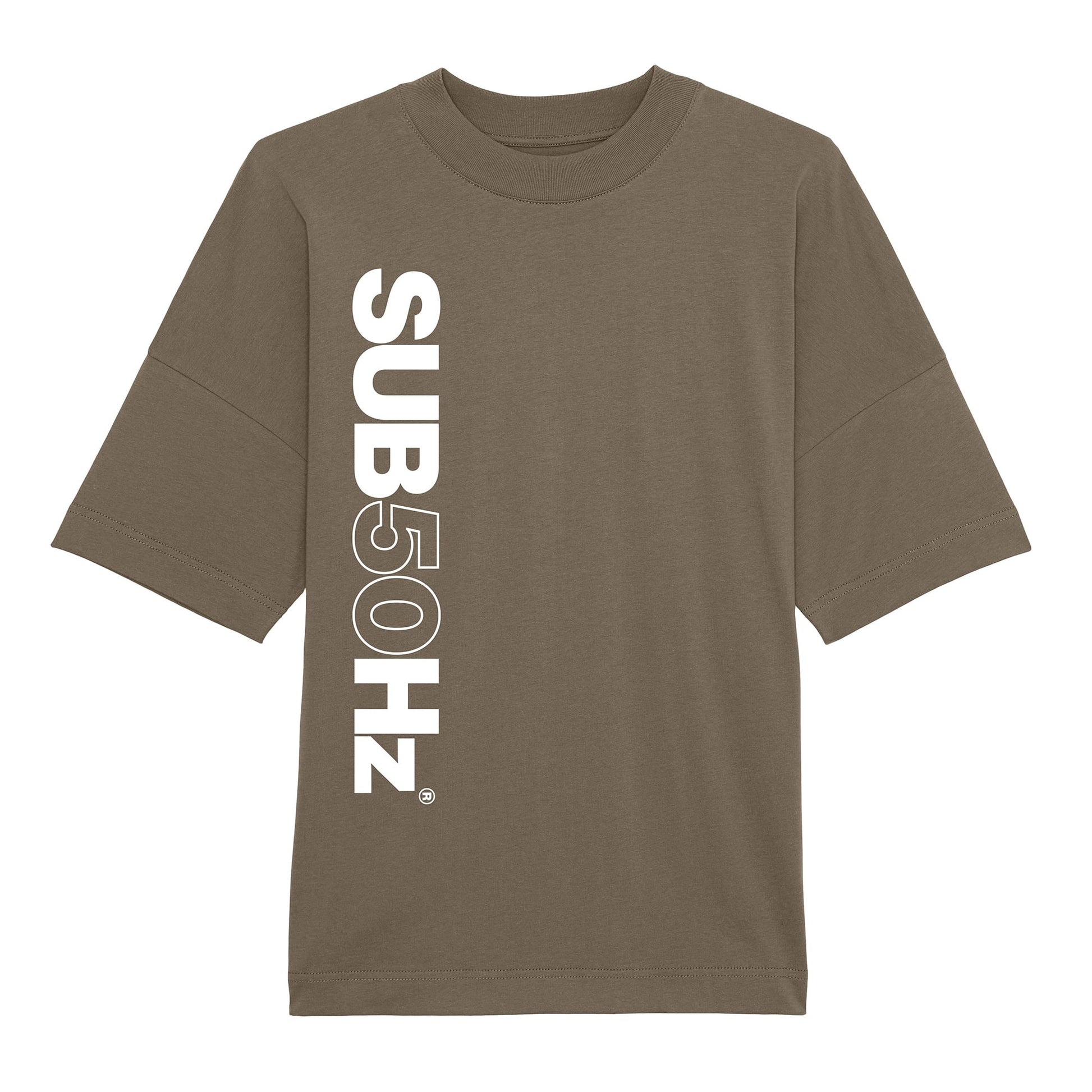 SUB50Hz Oversized 90 Olive T-Shirt-Dancefloor Emporium