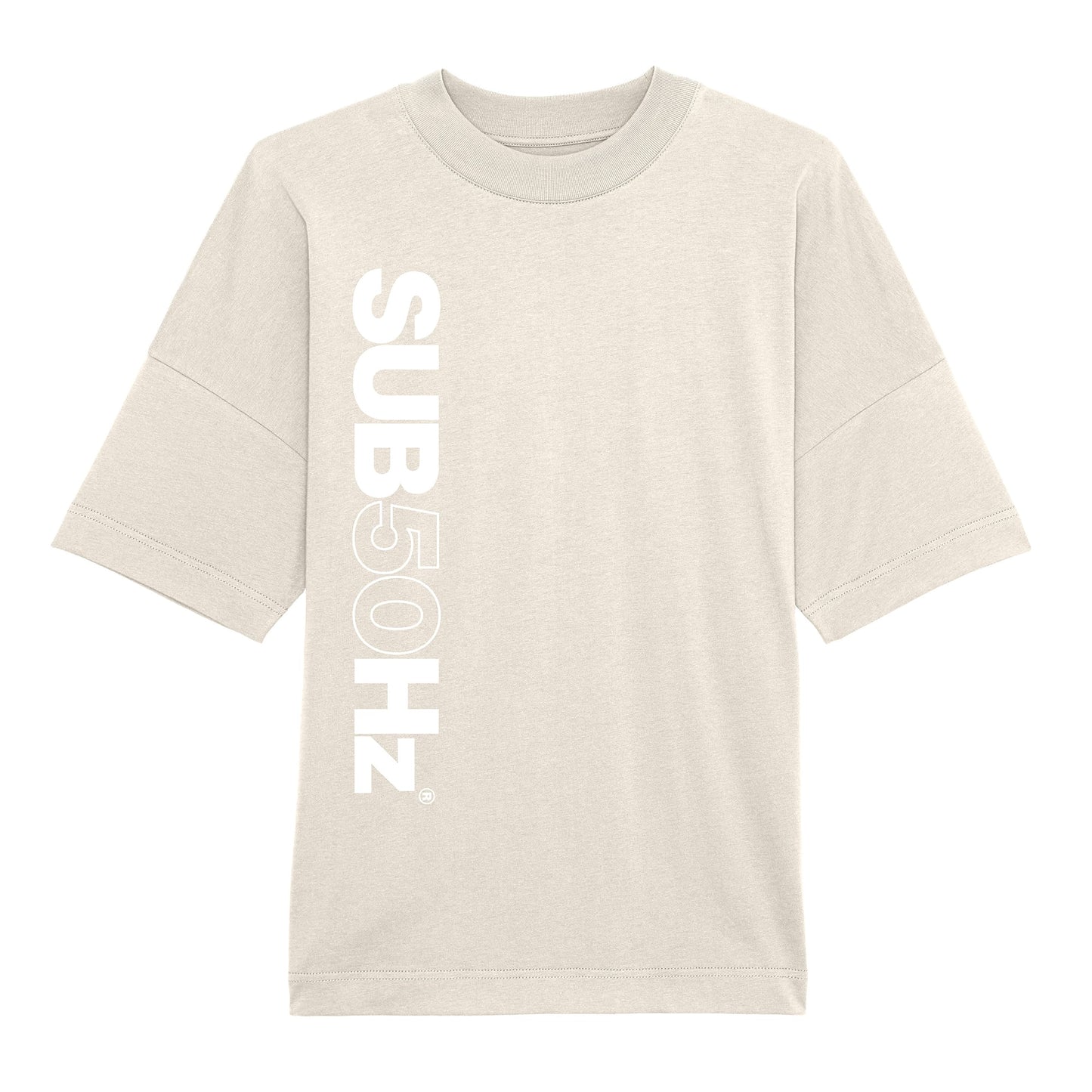 SUB50Hz Oversized 90 Off White T-Shirt-Dancefloor Emporium